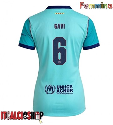 Barcelona Paez Gavi #6 Terza Maglia Femmina 2026-27 Manica Corta